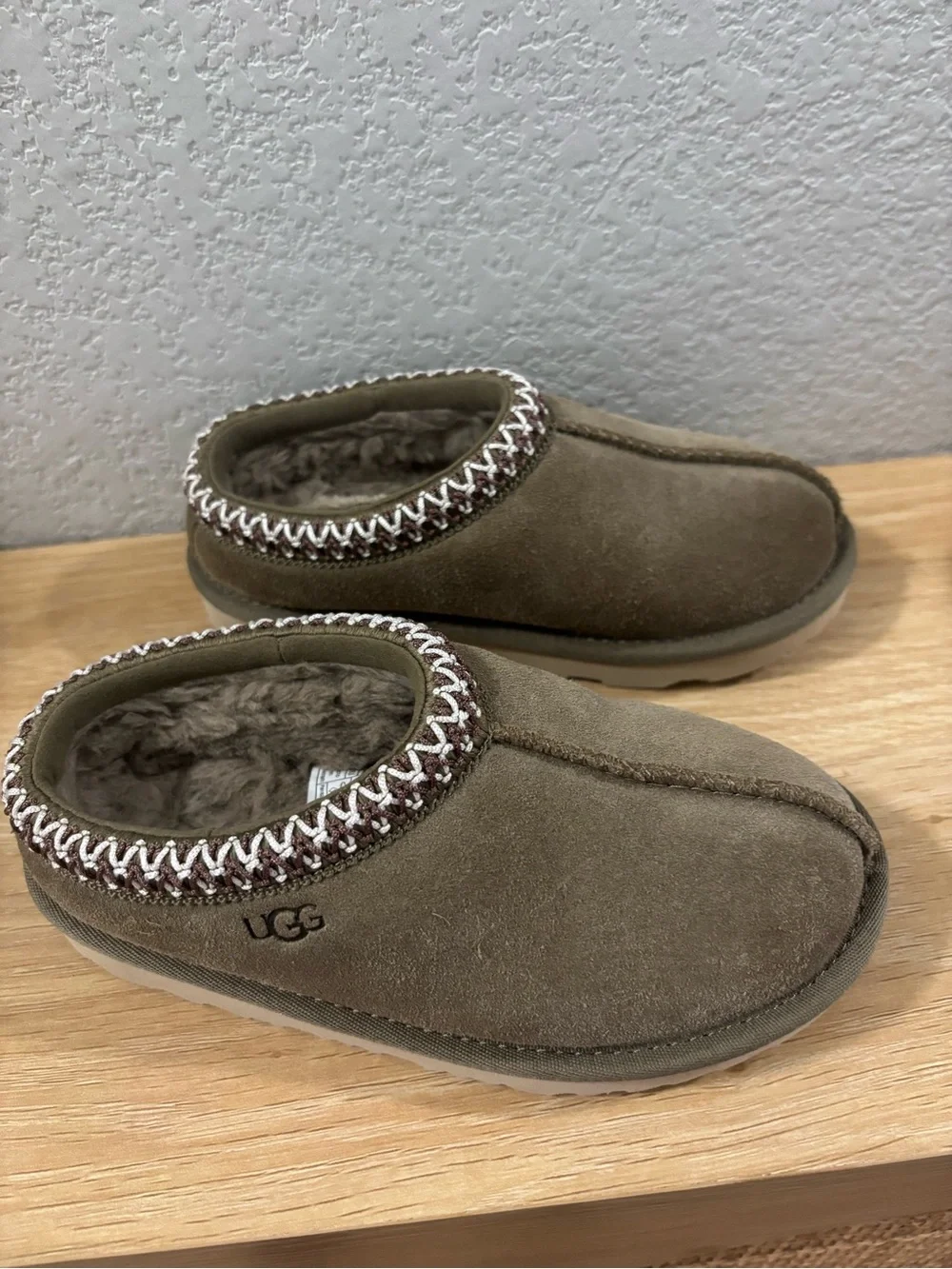 UGG Toddler Tasman II Slippers 12c Brown